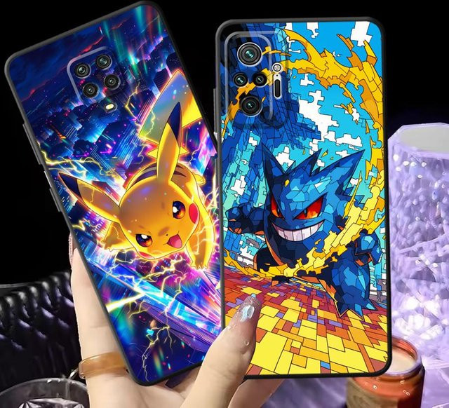 Handyhülle mit Pikachu Pokemon Design für Xiaomi Redmi Note Serie in Multicolor - Bild 1