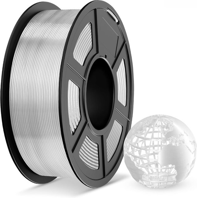 Filajoy3D Flexibles TPU-Filament 1,75mm Transparent mit Shore-Härte 95A für FDM 3D-Drucker - Bild 1