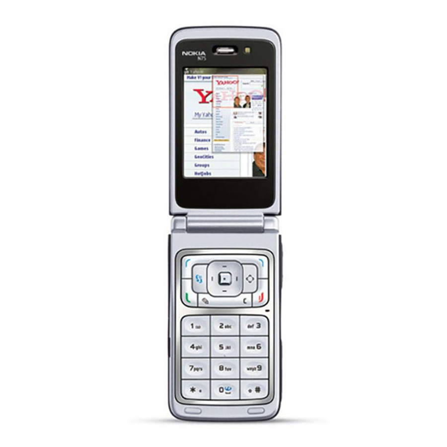 Generalüberholtes Nokia N75 3G Mobiltelefon in Schwarz, entsperrt - Bild 4