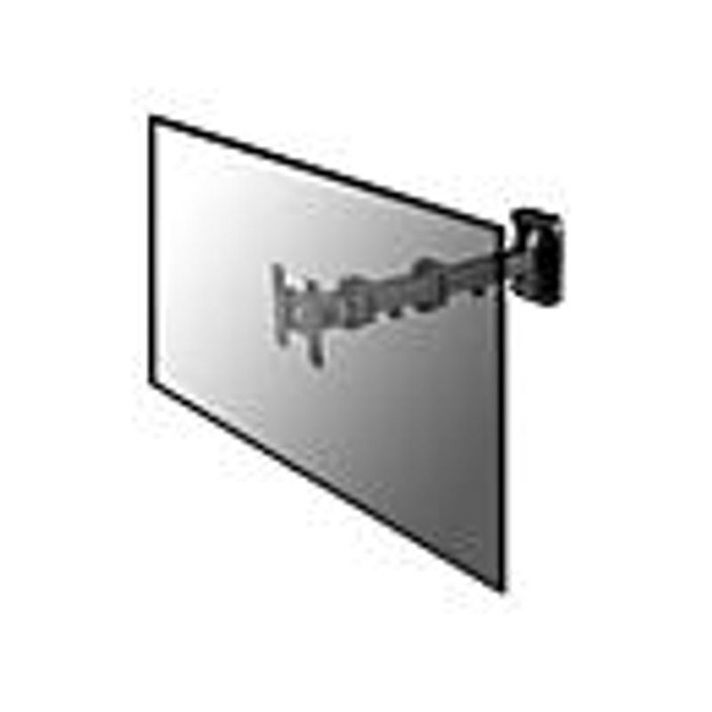 Lindy LCD Multi Joint Wandhalterung mit 3 Gelenkarmen in Schwarz für LCD-Displays mit VESA 100 x 100 mm und 75 x 75 mm - Bild 3