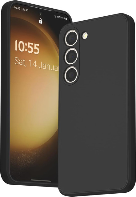 Stoßfeste Handyhülle für Samsung Galaxy A-Serie und S-Serie in Schwarz - Bild 1
