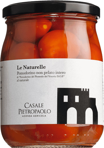Casale Pietropaolo Tomaten Piennolo del Vesuvio DOP in Salzlake 550 g - Bild 1