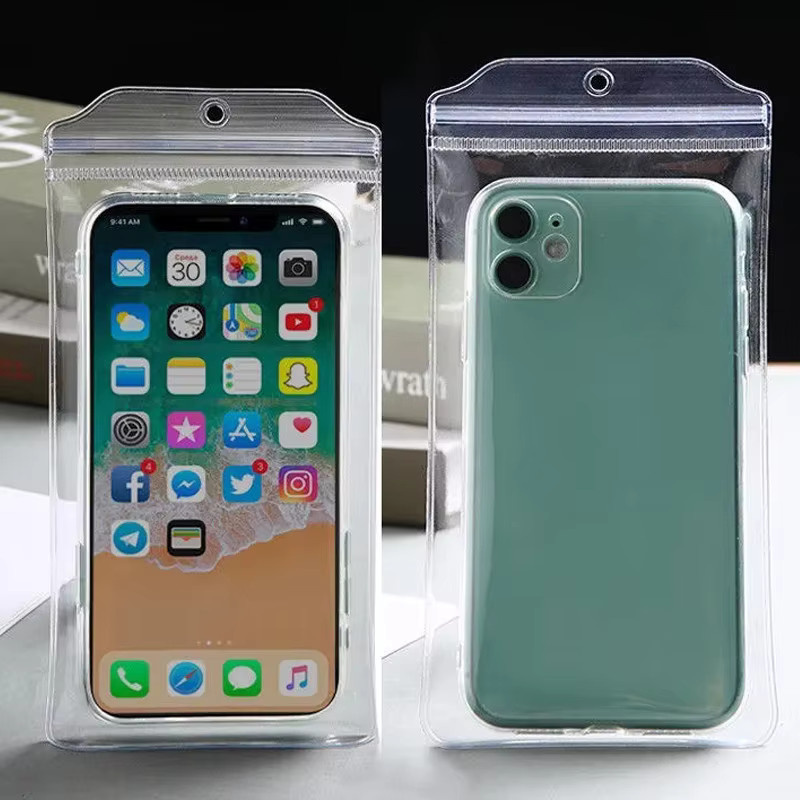 BAPPSUS Wasserdichte Handyhülle Universal Transparent Regenfeste Schutzhülle für iPhone 15 16 17 Samsung und Xiaomi - Bild 2