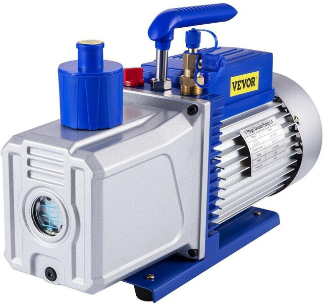 Buying Solutions MB 2-stufige Vakuumpumpe mit 1 PS und 10 CFM in Blau für Klimaanlagen und Automobilreparaturen - Bild 1