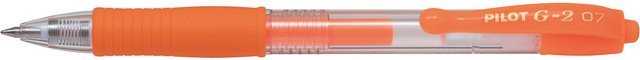 PILOT Gelschreiber G2-7 in Neonorange - Bild 1