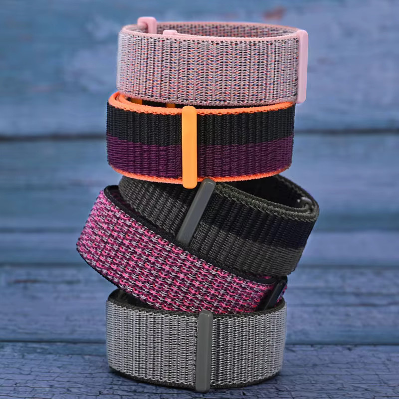 Uhrenarmband Nylon, Schwarz, Unisex - Bild 1