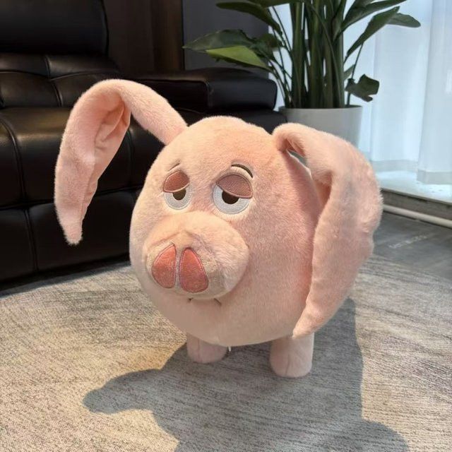 LIUSHADUOLA Süße Ferkel Puppen als Sitzhocker für Nezha und Taiyi Figuren - Bild 1