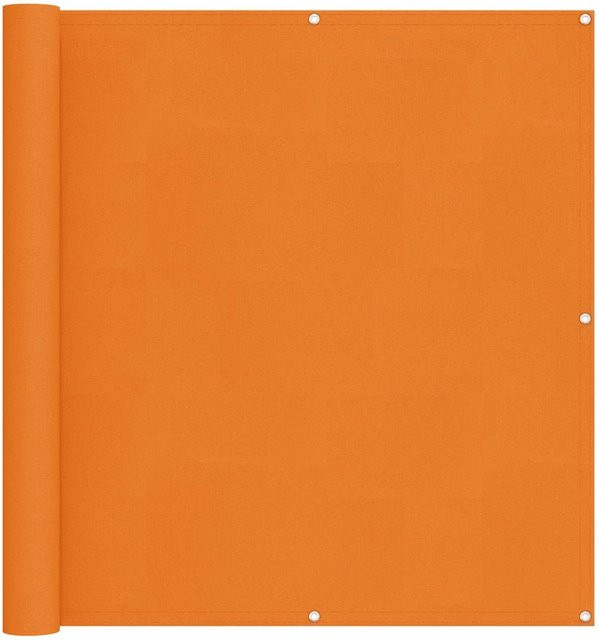 vidaXL Balkonsichtschutz aus blickdichtem Oxford-Stoff in Orange, Höhe: 110 cm, Breite: 1000 cm - Bild 1