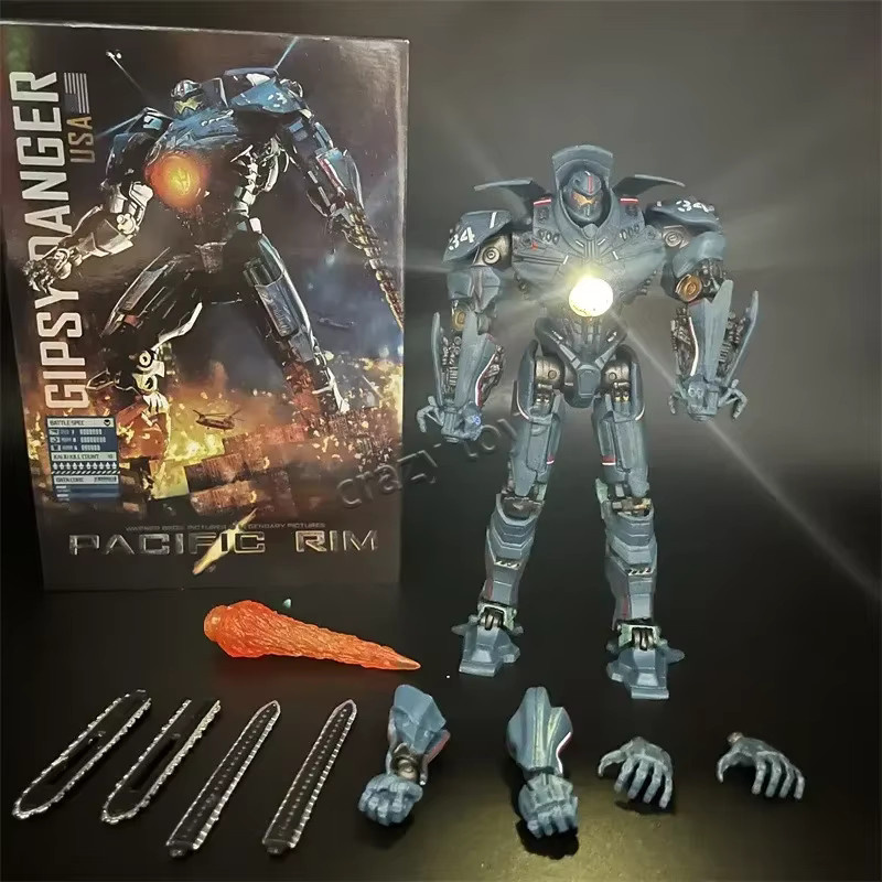 NECA Pacific Rim Crimson Typhoon Gipsy Danger Cherno Alpha, Actionfigur, 20cm, ab 14 Jahren - Bild 4