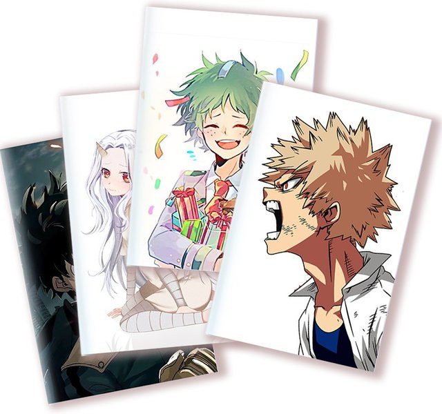 LERNEJO Anime My Hero Academia A5 Notizbuch und Skizzenbuch in Multicolour - Bild 1