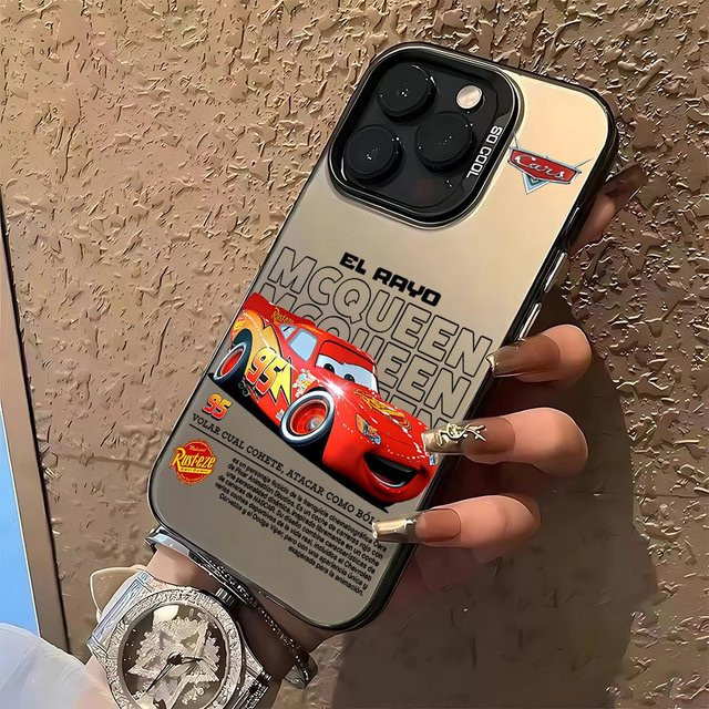 Handyhülle mit Disney Cars Lightning McQueen 95 Design für Samsung Galaxy S26 S25 S24 S23 S22 S21 S20 Note20 FE Ultra Edge Plus 4G 5G in Multicolour - Bild 1