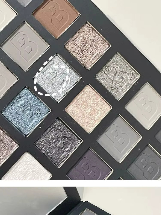 DIKALU Punk Smoky Lidschatten-Palette, 42 Farben, Matt, Unisex - Bild 7