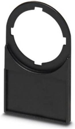 Phoenix Contact CARRIER-EMLP 22 Zeichenträger Schwarz 50 Stück B/H: 27 x 18 mm - Bild 1