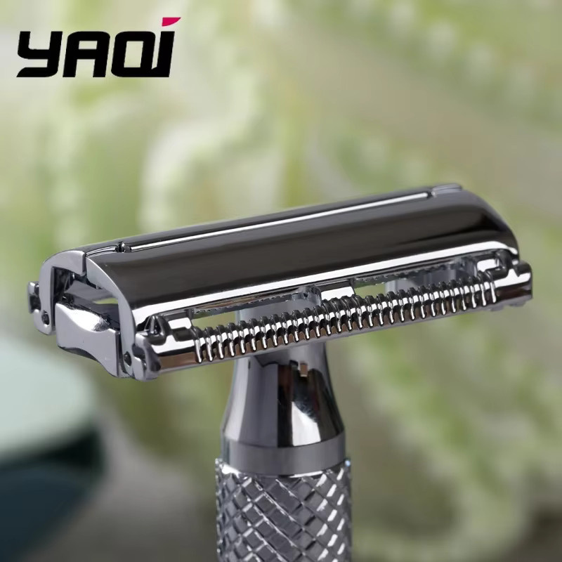 Yaqi Razor Monarch Sicherheitsrasierer, Chrom, Herren - Bild 3