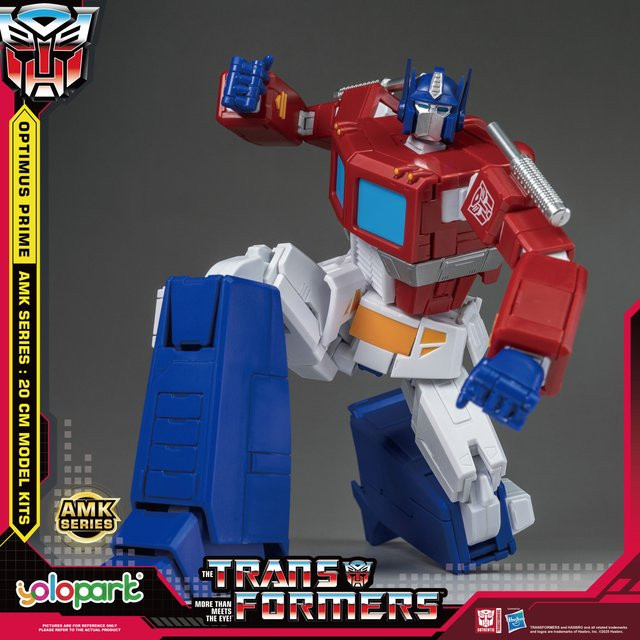 YOLOPARK Transformers AMK Serie Optimus Prime Model Kit, 20 cm - Bild 1