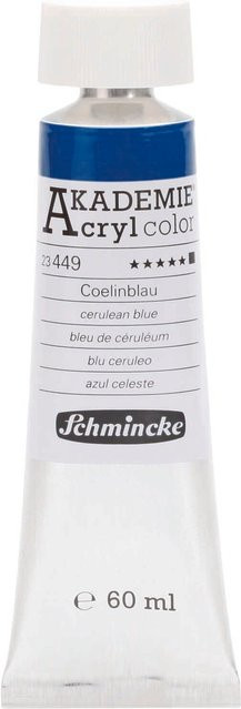 Schmincke Akademie Acrylcolor Coelinblau 60 ml - Bild 1