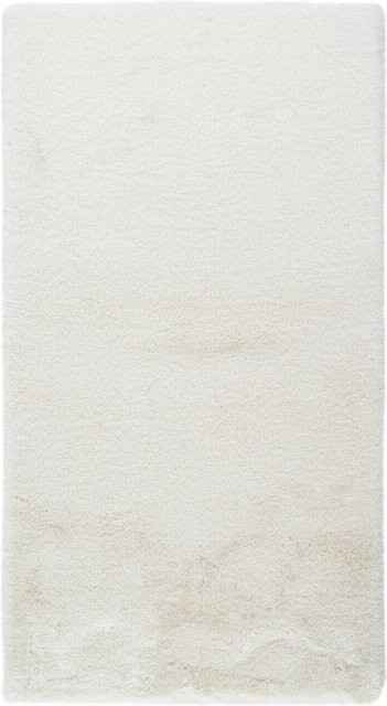 Kayoom Kurzflorteppich Badematte Rabbit Light weiß B/H/L: 50 x 2,4 x 90 cm - Bild 1