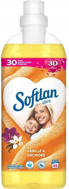 Softlan Weichspüler Vanille & Orchidee für 45 Wäschen, Gelb - Bild 1