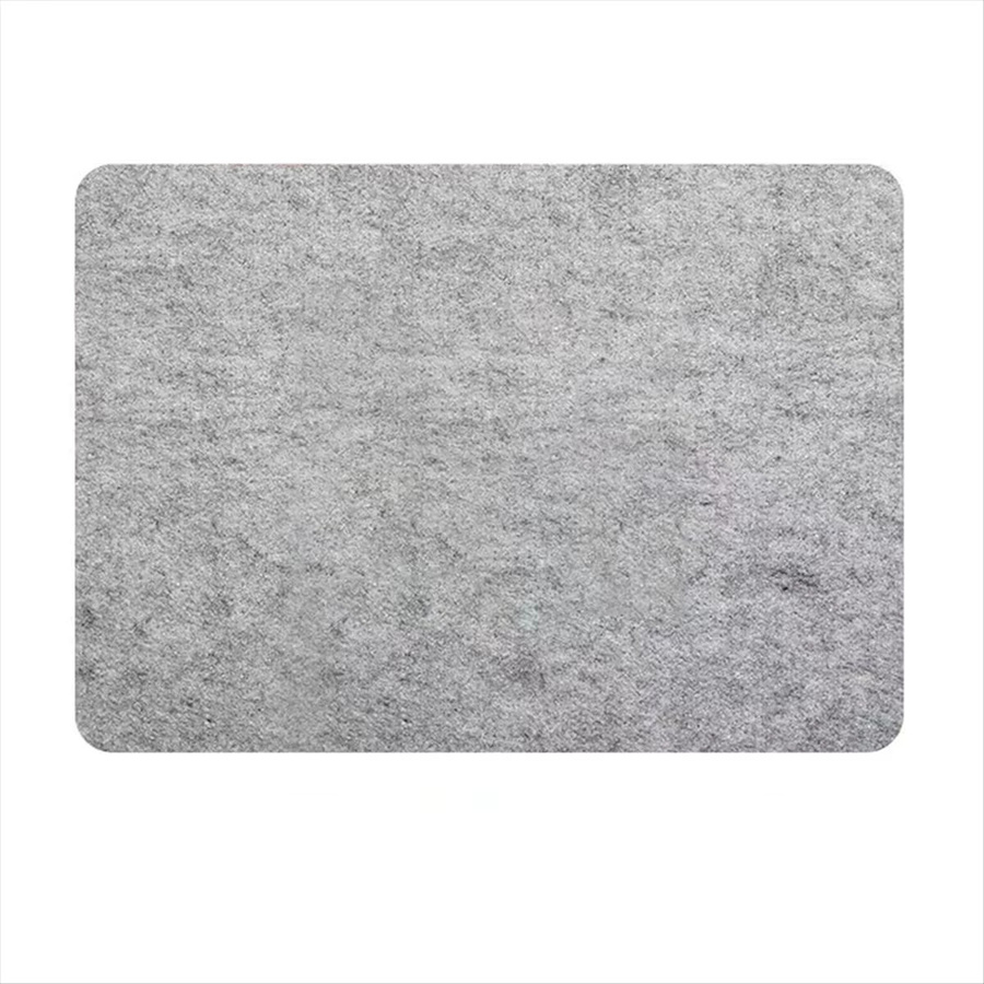 RANA Wollpressmatte aus Filzwolle in Grau, B/B/H: 43,18 x 34,29 x 1,27 cm - Bild 2