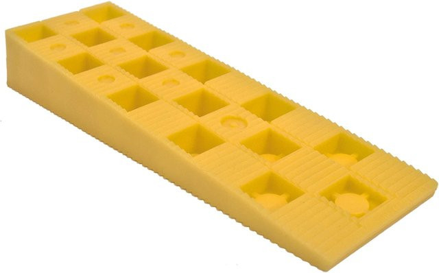 Primo Keile für Hänger, Gelb, B/T/H: 15,0 x 4,5 x 2,5 cm, 6 Stück pro Set - Bild 1