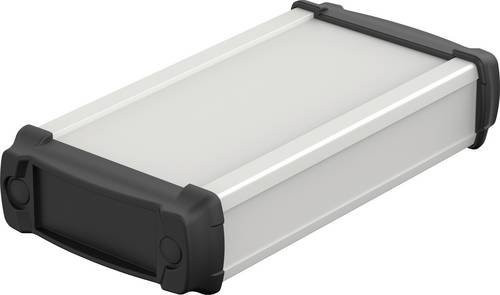 Bopla ELPH 620-0100 ECOLINE Profil-Gehäuse aus Aluminium und ABS in Schwarz RAL 9005, B/T/H: 100 x 57,5 x 22,5 cm - Bild 1