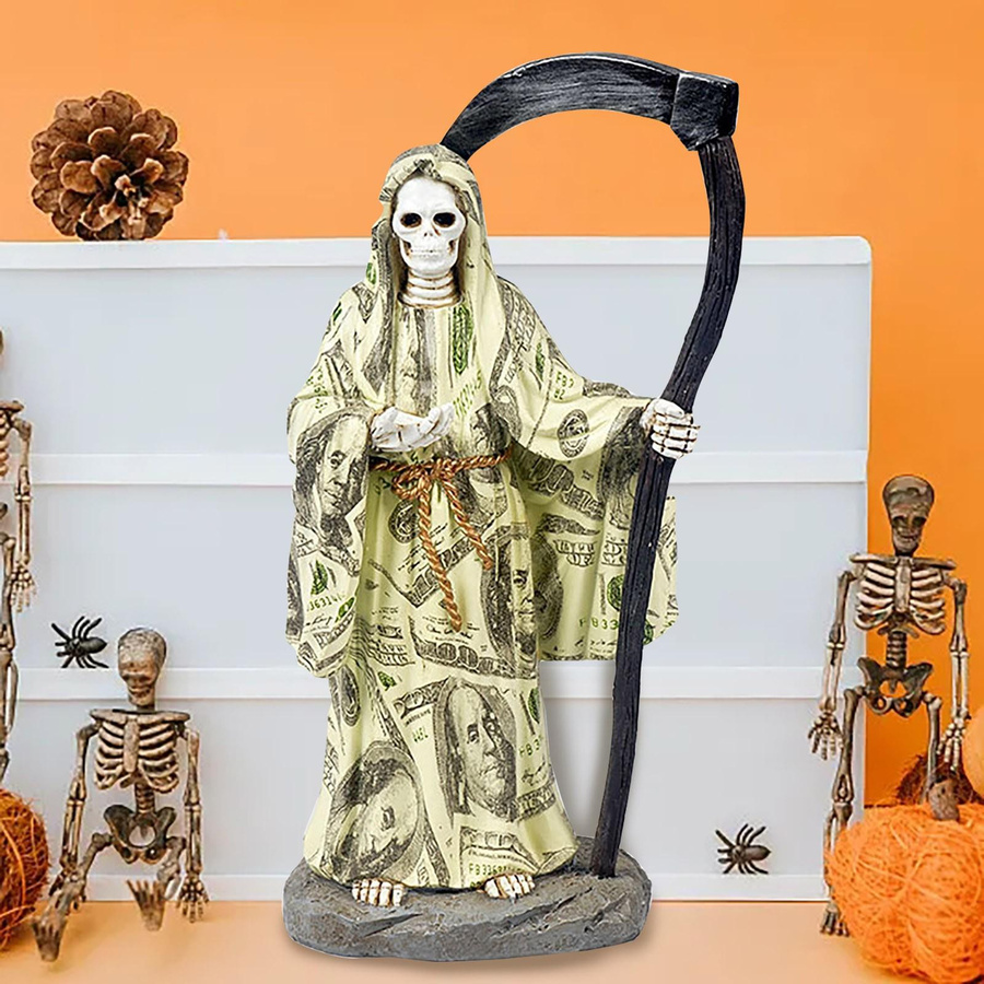 Yiran Furniture Schlagzeuger Skulptur aus Harz als moderne Desktop-Dekoration und Gartenornament - Bild 2