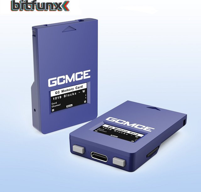 Bitfunx GCMCE FlipperMCE Speicherkartenleser-Adapter für NGC GameCube und Wii (RVL-001) in Orange - Bild 1
