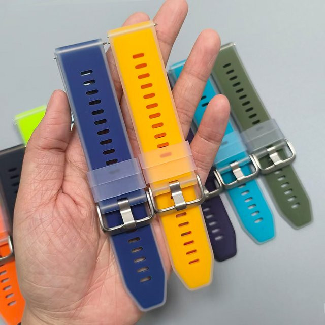Uhrenarmband Silikon, 22 mm, Unisex - Bild 1