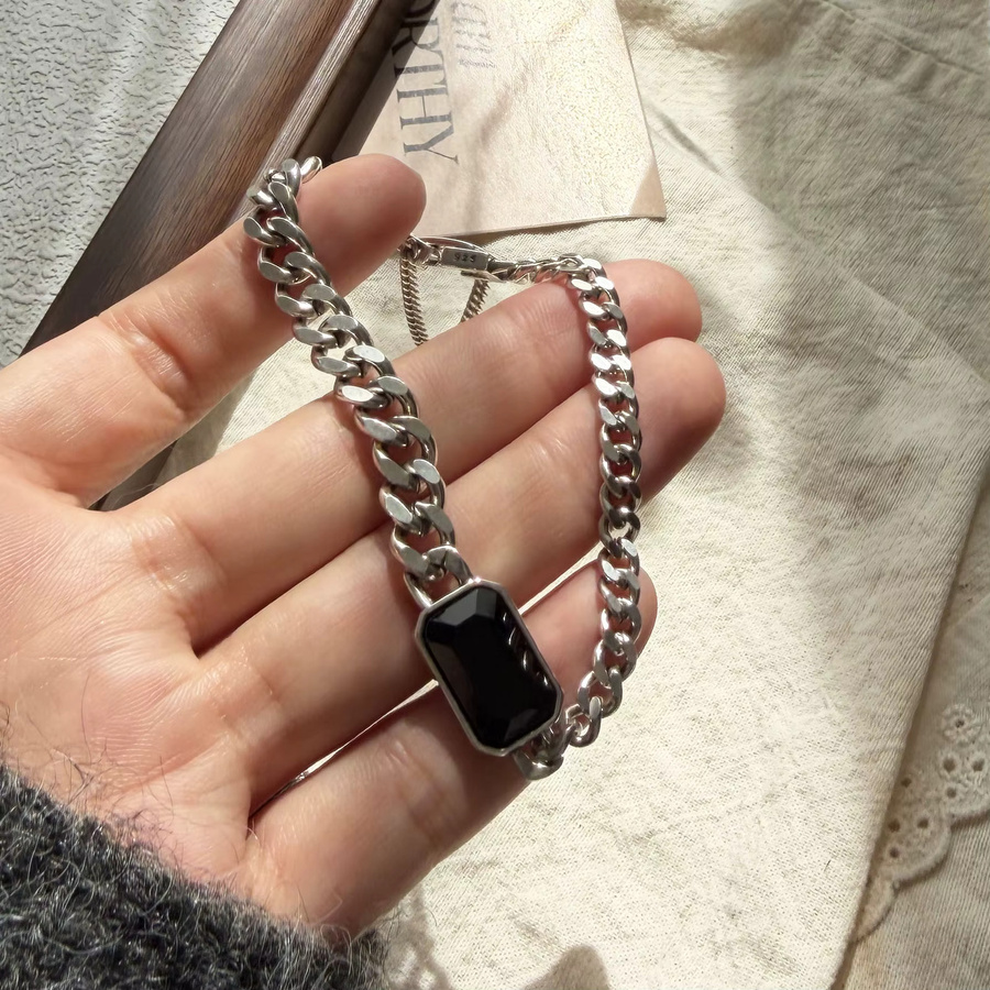 BFCLUB Armband 925 Silber, Kristall, Damen, Vintage - Bild 4