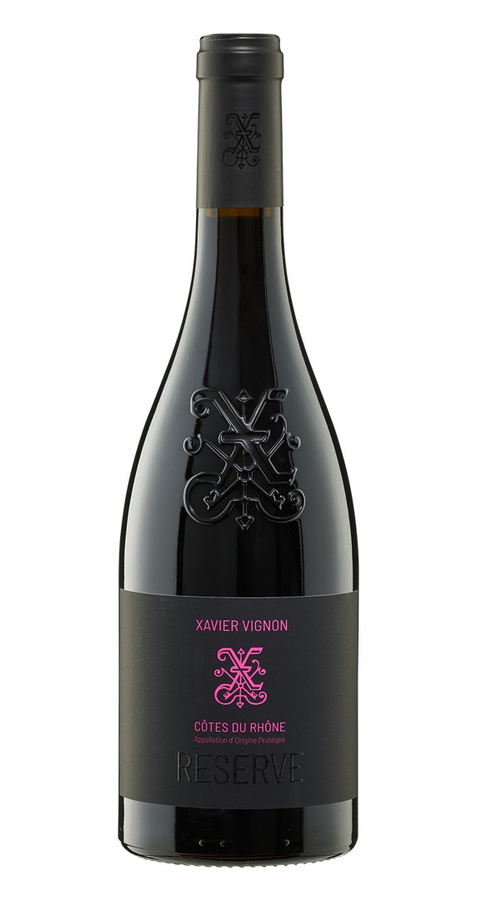 Xavier Vignon Côtes du Rhône Réserve Vielles Vignes 2022, Rotwein, 0,75 l - Bild 2