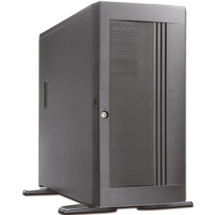 Chenbro Server-Gehäuse SR10569+ U3 in Schwarz mit optischem Design - Bild 1