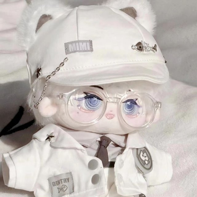 NIJIGEN PLANET Meow Deacon Hoodless Puppe, Plüsch / Textil, Schwarz, Weiß, Sport, Set / Bundle - Bild 1