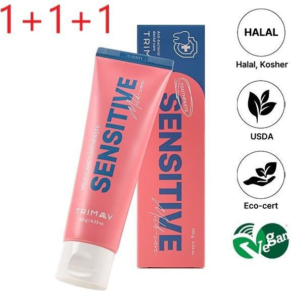Trimay Sensitive Mild-Care Zahnpasta - Bild 1
