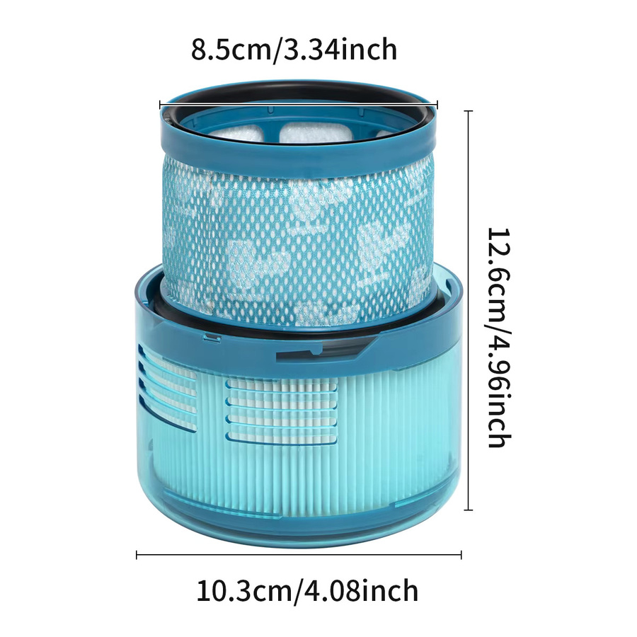 Dyson Ersatzfilter für Gen5 Akku-Staubsauger mit HEPA-Filterzubehör in Blau, Teilenummer 972352-01 - Bild 4