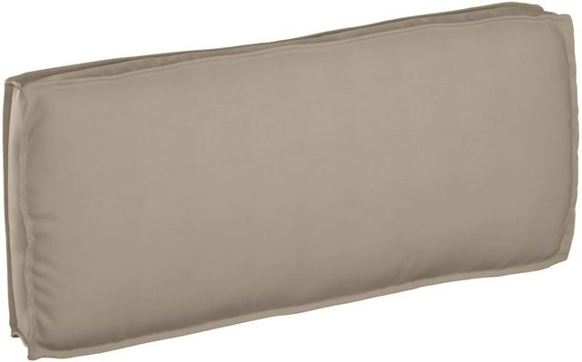 vidaXL Kissen in Taupe aus Oxford-Stoff, B/T/H: 120 x 50 x 12 cm - Bild 1