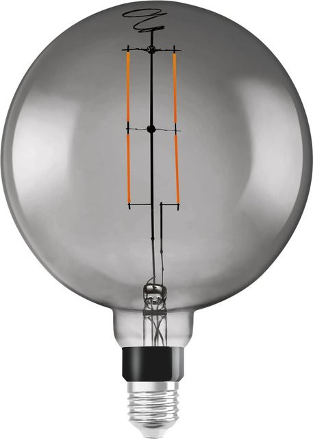 LEDVANCE Smart+ LED Leuchtmittel E27 Globeform, dimmbar, 6 W, 2.500 K Warmweiß, transparentes Glas mit sichtbarem Filament - Bild 1