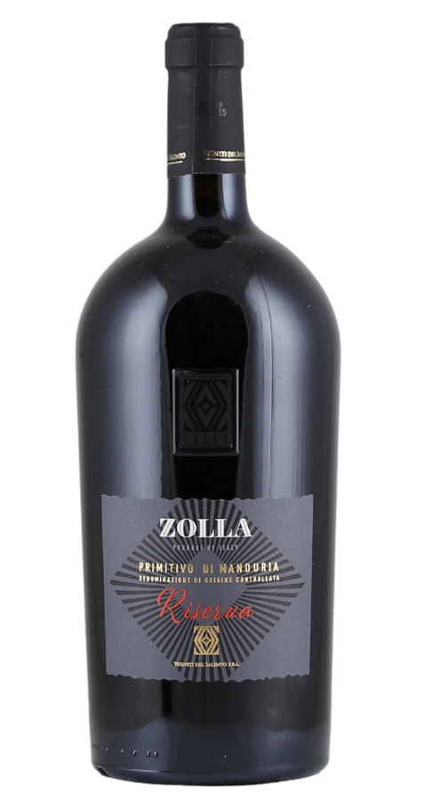Vigneti del Salento, Zolla Primitivo di Manduria Riserva, Primitivo, Rotwein, 2018, 1,5 l - Bild 2