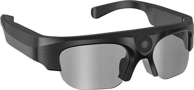 Bluetooth Action Camera Sonnenbrille mit Videoaufnahme und Stereo-Funktion in Schwarz - Bild 1