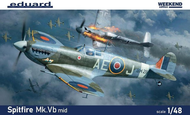 Eduard Spitfire Mk.Vb mid - Weekend edition, Modellfahrzeug, 1:48 - Bild 1