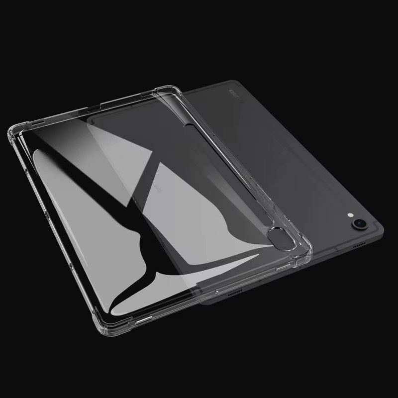 Transparente Silikon-Schutzhülle für Samsung Galaxy Tab S11 11 Zoll 2025 5G (SM-X736, SM-X730) aus stoßfestem TPU - Bild 4