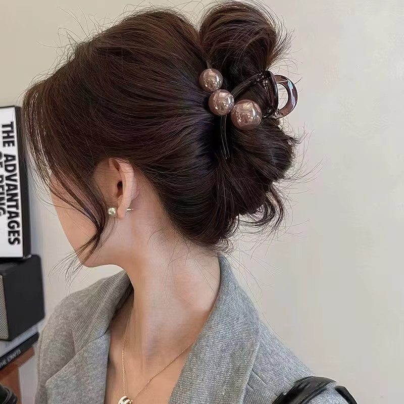 Haarclip Perlen Kreuz, Damen - Bild 3