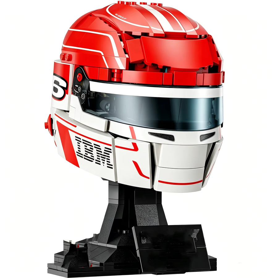 Potdemiel Charles Leclerc Helm, Bausteine, Modell, ab 14 Jahren - Bild 4