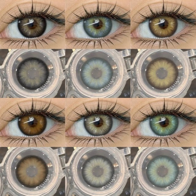EYESHARE Farbkontaktlinsen, grau, Unisex - Bild 1