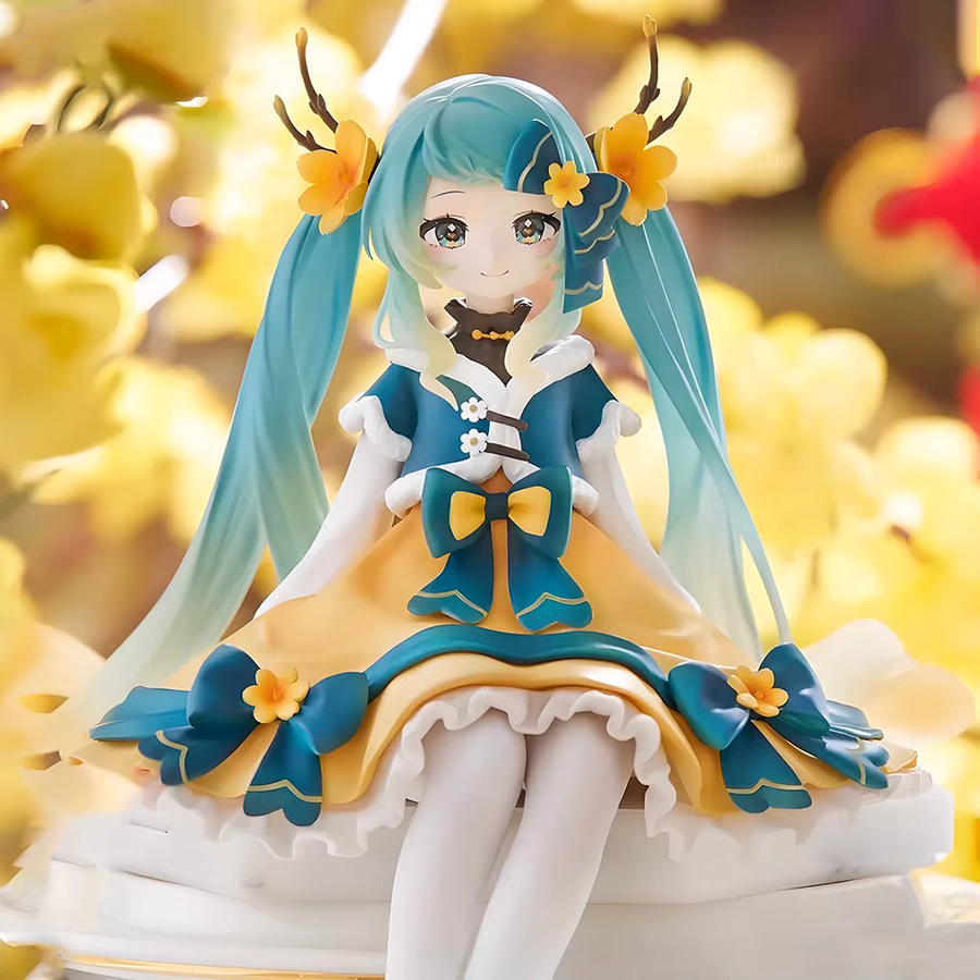 Bandai Hatsune Miku Anime-Figur Frühlingsfest Ver. Multicolor Actionfigur Sammlermodellpuppe - Bild 5