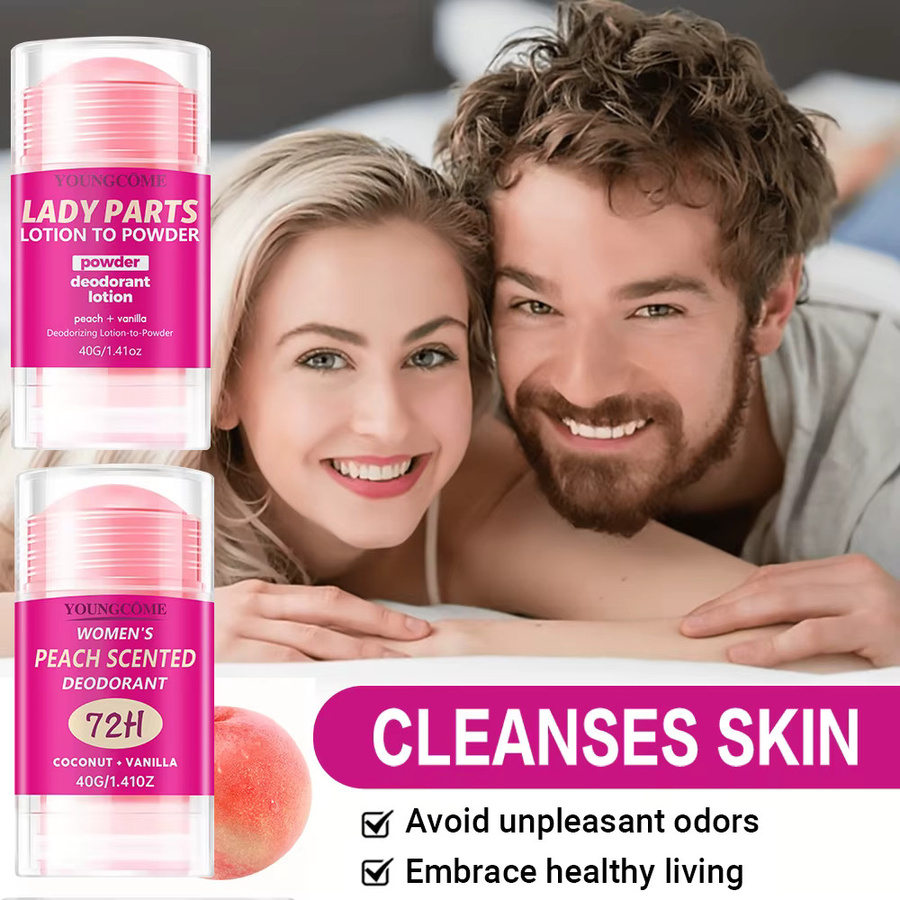 YOUNGCOME Deodorant, Pfirsichduft, Unisex - Bild 3