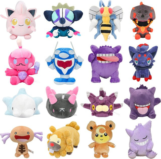 Pokémon Plüschtier Tinkatink Charcadet Pyukumuku Snom Cubone, Gefüllte Puppe - Bild 1
