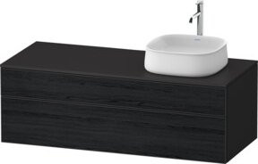 Duravit Waschtischunterschrank Zencha in Schwarz und Grau mit Einrichtungs-System - Bild 1