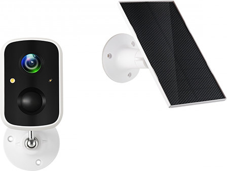 Technaxx TX-244 Solar Outdoor WLAN IP-Überwachungskamera 4MP Weiß - Bild 1