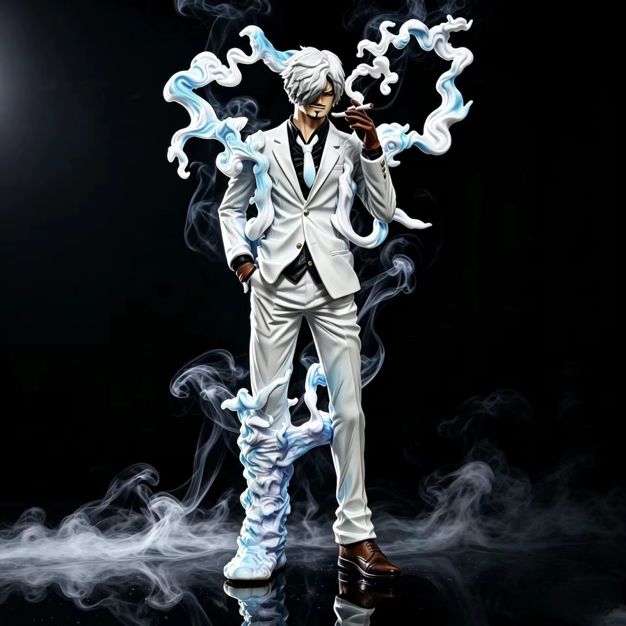 Bandai One Piece Sanji Figur, Sammlermodell, 25cm, Kunststoff - Bild 2