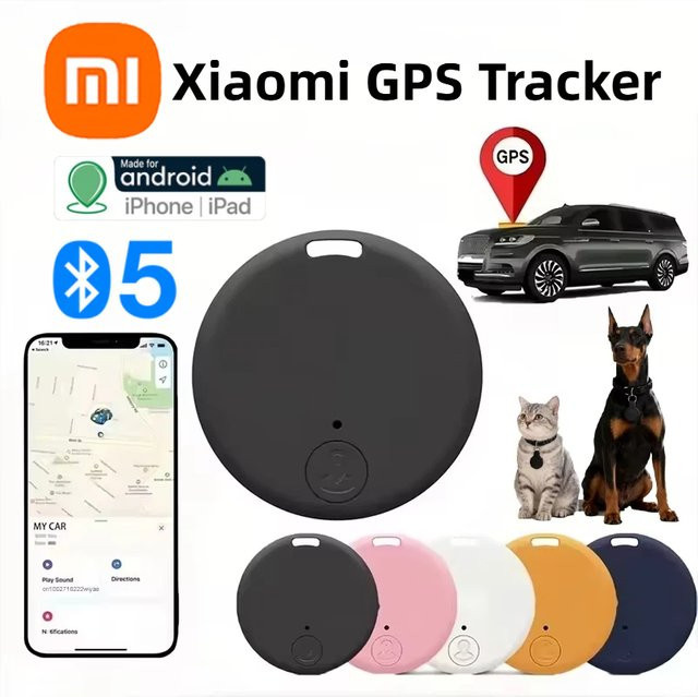 Xiaomi GPS-Tracker Bluetooth 5.0 Mini-Anti-Verlust-Gerät für Haustiere, Senioren und Kinder sowie zur Ortung von Taschen und Geldbörsen, kompatibel mit iOS und Android - Bild 1
